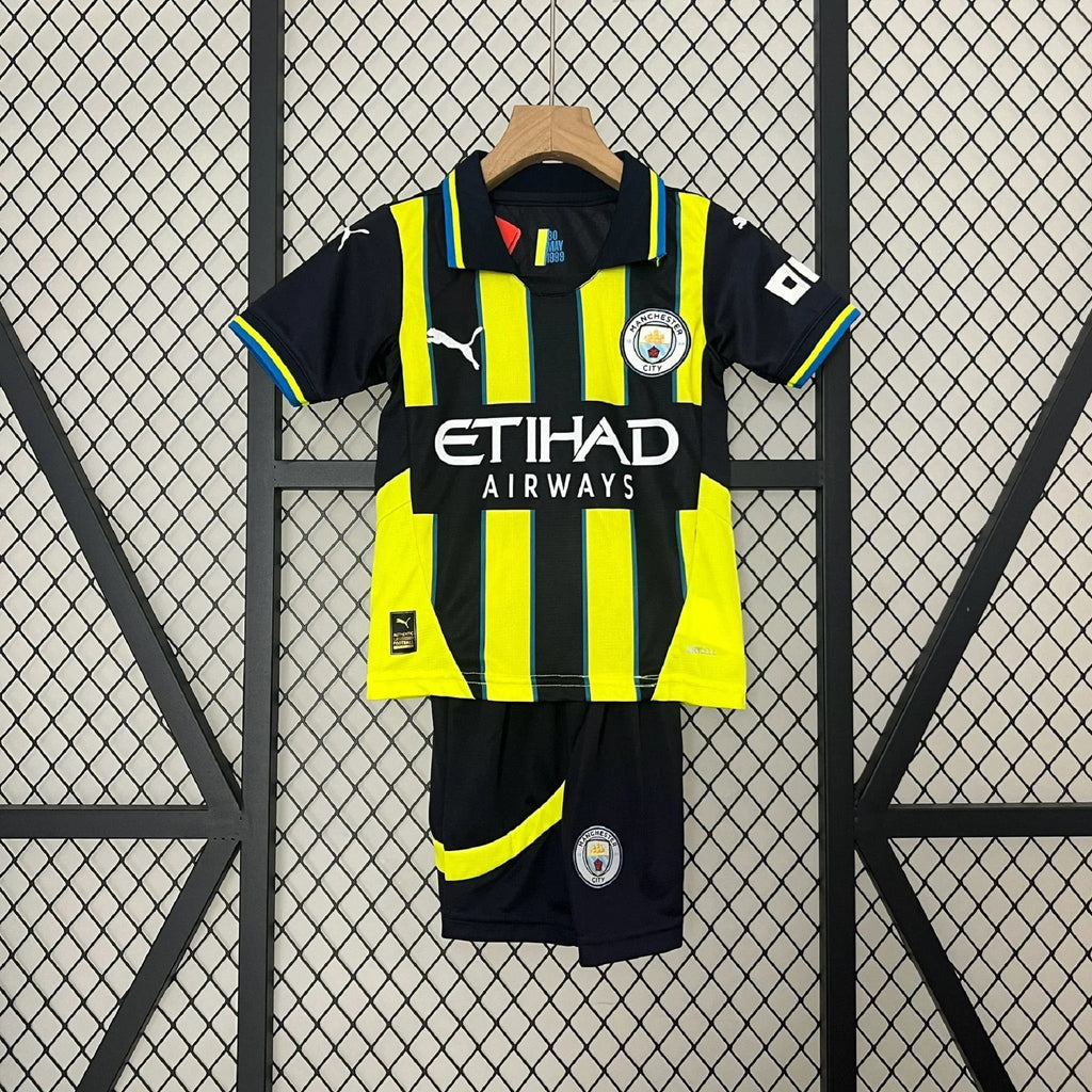 Kit Enfant Manchester City extérieur 2024-25