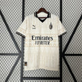 AC Milan x Pleasures maillot foot Blanc 2024 2025 Fourth