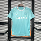 Inter Miami Maillot foot 2024 2025 Third Vert Bleu Version Retro