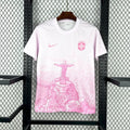 Maillot Brésil Concept Rose & Blanc 2025-26