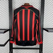 AC Milan maillot foot Retro 2006 2007 Manches Longues
