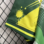Maillot Brésil Concept Vert Jaune Aigle 2024-25