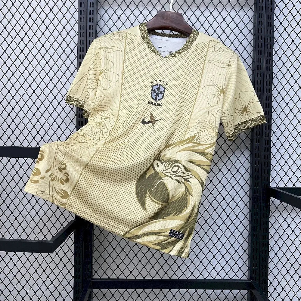 Maillot Brésil Concept Perroquet Marron