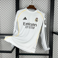 Maillot Real Madrid Domicile 2025/2026 Manches Longues