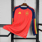 Maillot Espagne Domicile 2 Étoiles 2026/2027 Manches Longues