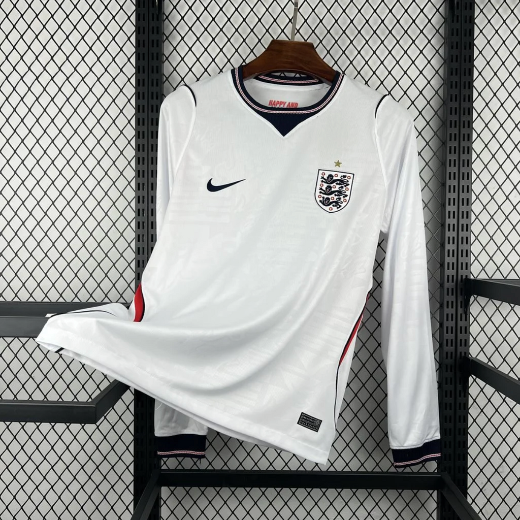 Maillot Angleterre Domicile 2026/2027 Manches Longues