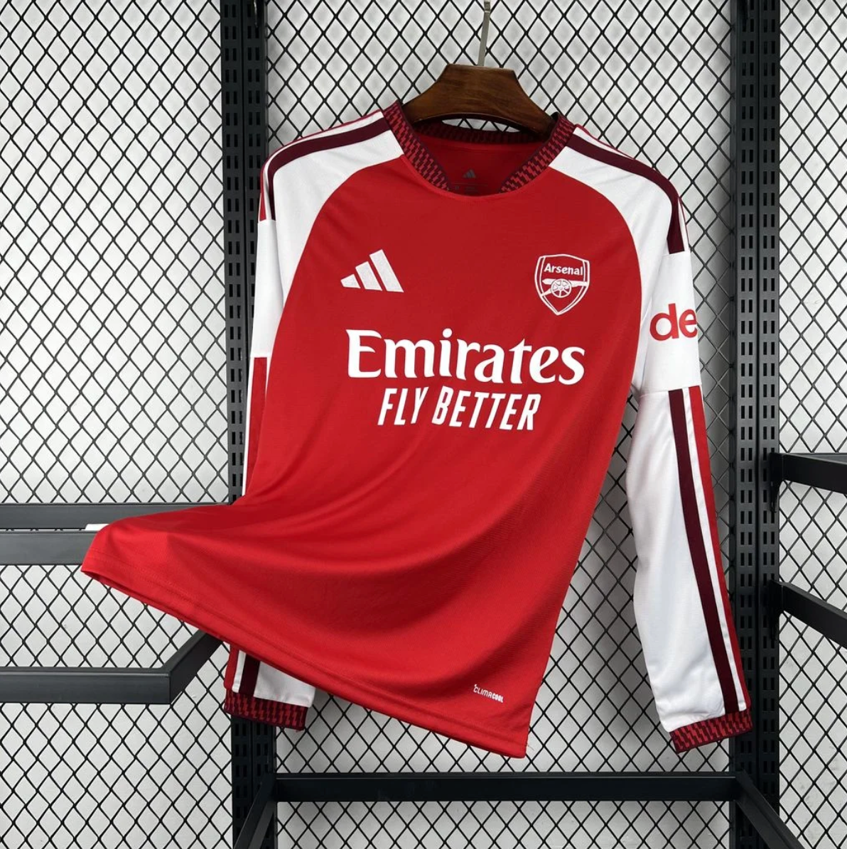 Maillot Arsenal Domicile 2026/2027 Manches Longues