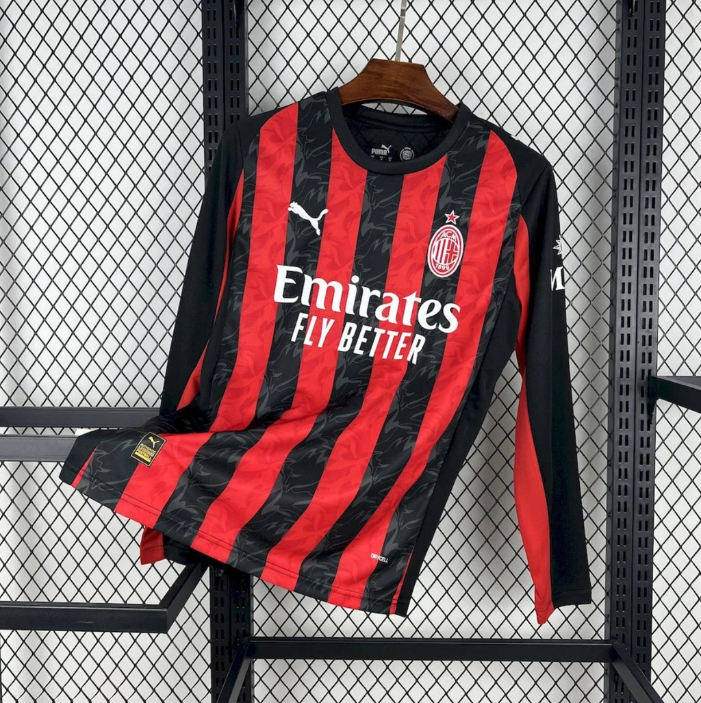 Maillot AC Milan Domicile 2025/2026 Manches Longues