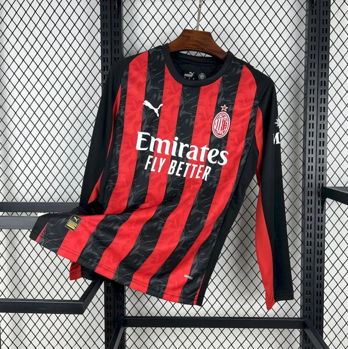 Maillot AC Milan Domicile 2025/2026 Manches Longues
