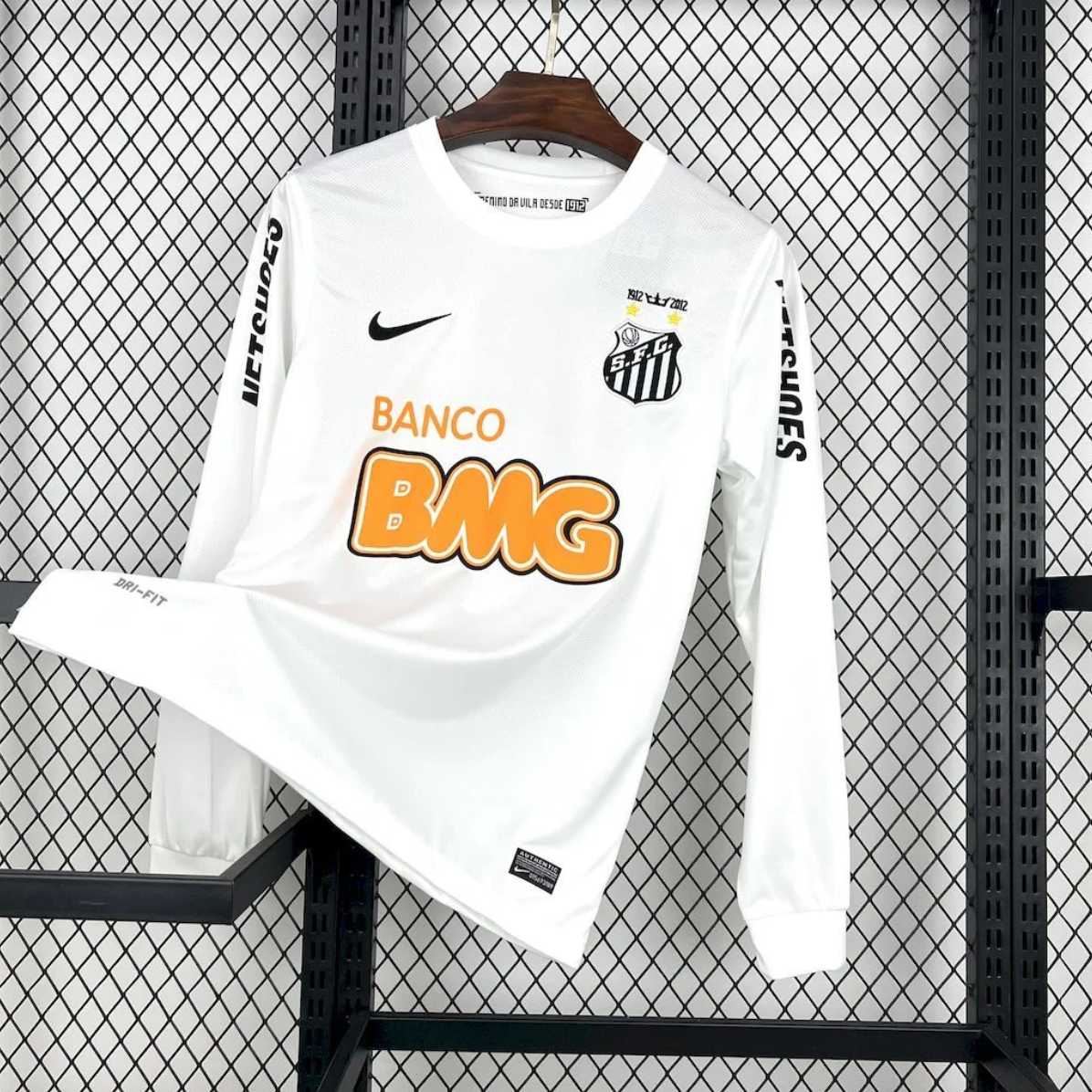 Maillot Santos Retro 2012/2013 Manches Longues