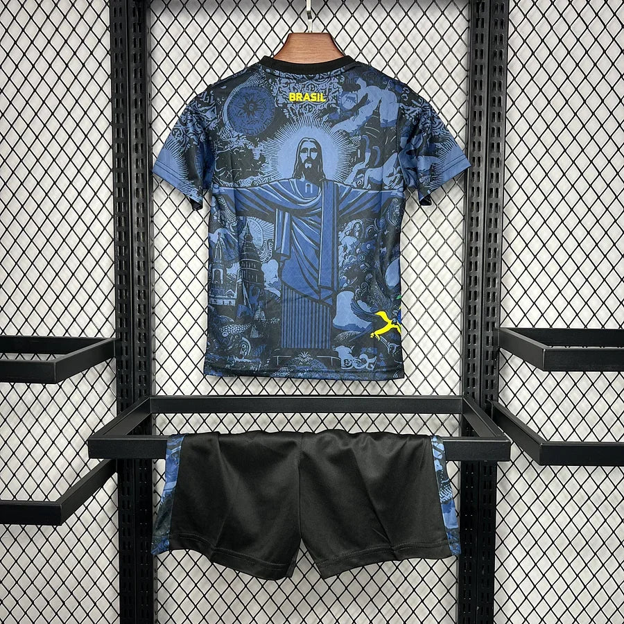 Kits enfant Brésil x Jesus Christ Domicile Junior Enfant 2024-2025