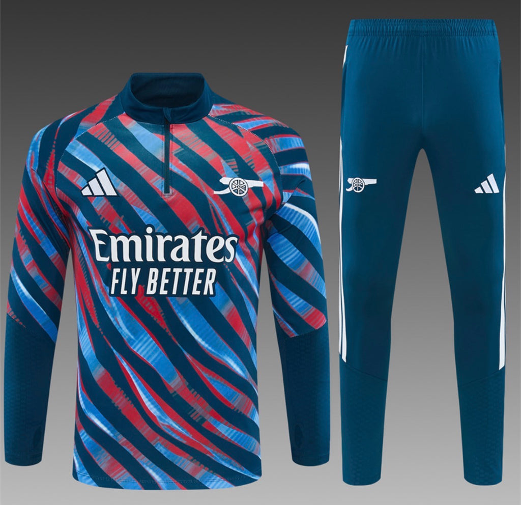 Ensemble Arsenal – Manches Longues 2026/27 (Bleu Marine)