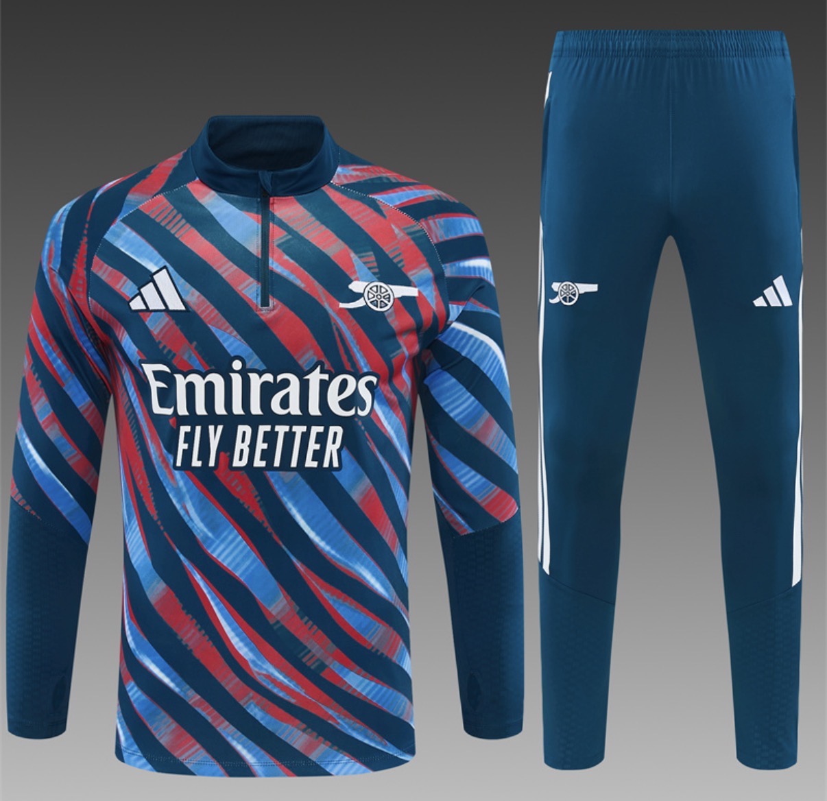 Ensemble Arsenal – Manches Longues 2026/27 (Bleu Marine)