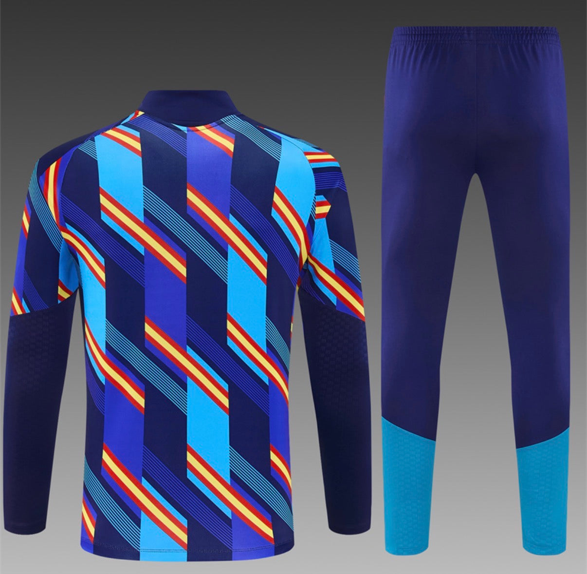 Ensemble Espagne – Manches Longues 2026/27 (Bleu)