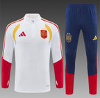 Ensemble Espagne – Manches Longues 2026/27 (Blanc)