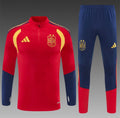 Ensemble Espagne – Manches Longues 2026/27 (Rouge)