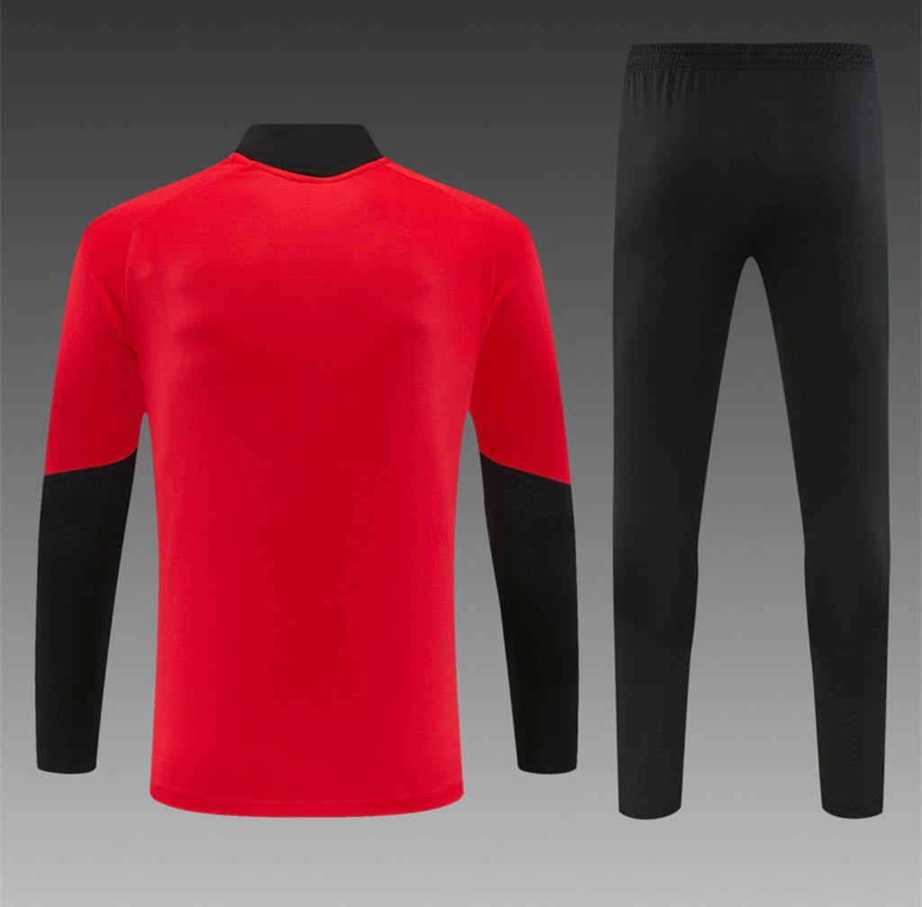 Ensemble Manchester United – Manches Longues 2026/27 (Rouge)