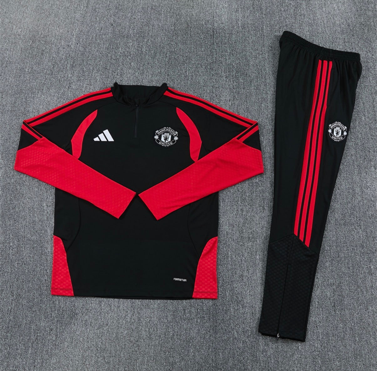 Ensemble Manchester United – Manches Longues 2026/27 (Noir)
