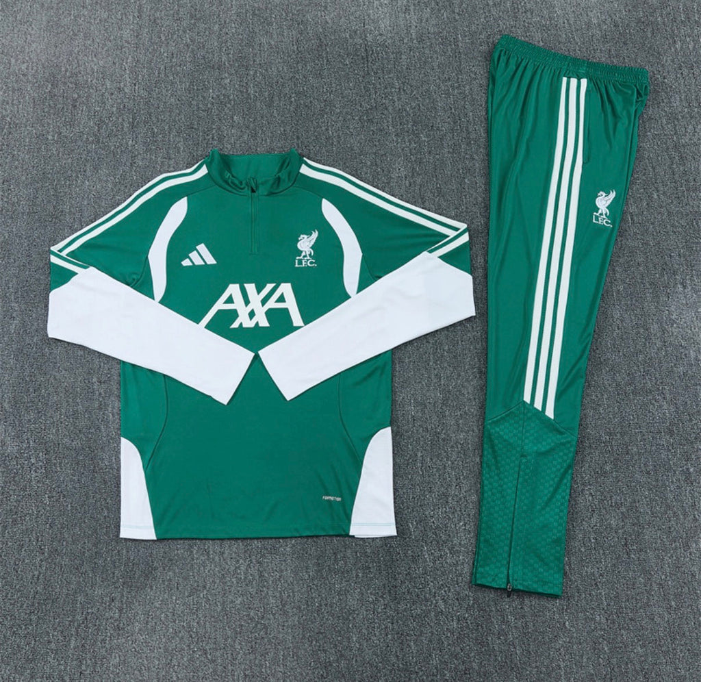 Ensemble Liverpool – Manches Longues 2026/27 (Vert)