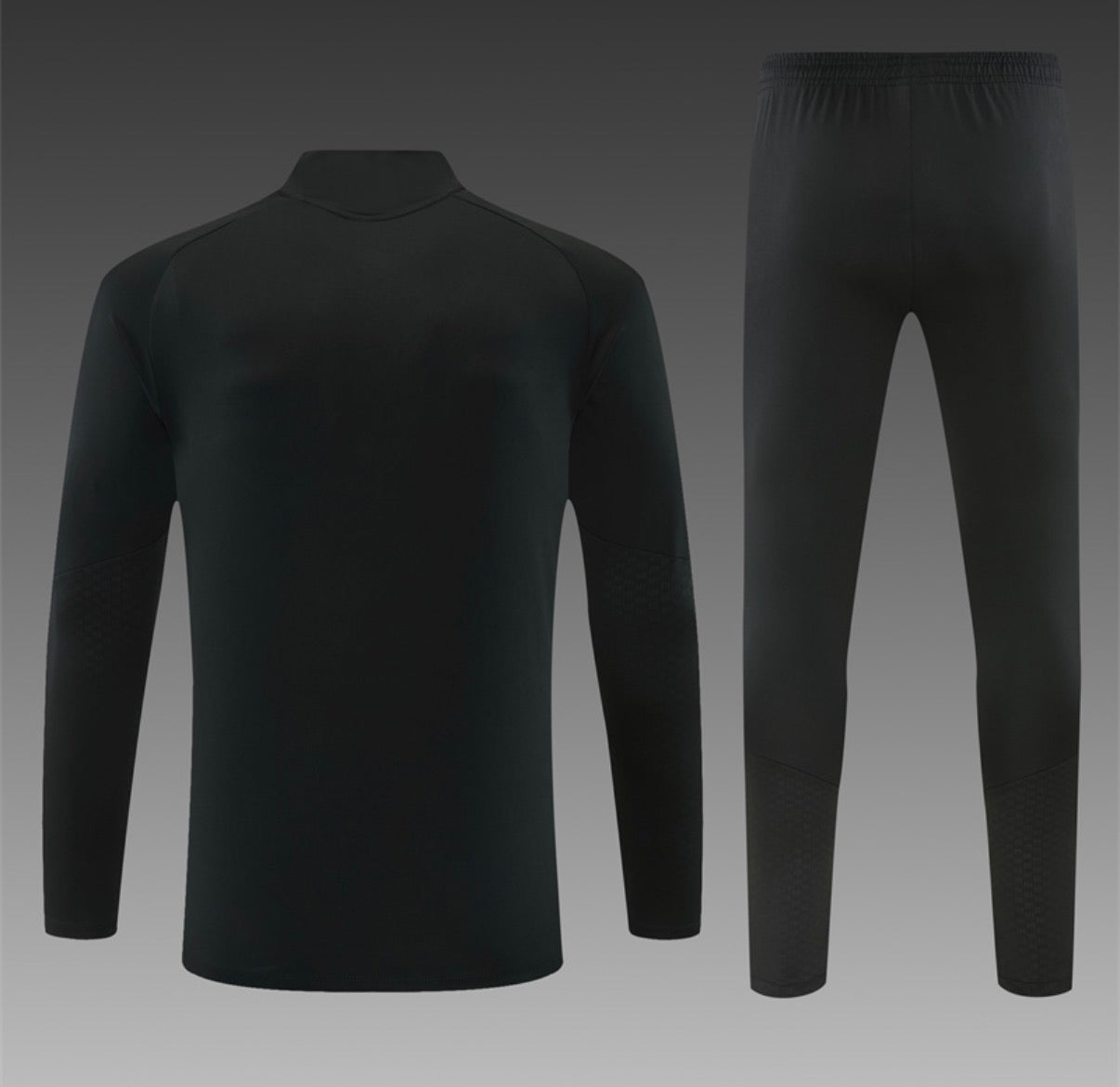 Ensemble Real Madrid – Manches Longues 2026/27 (Noir/Rose)