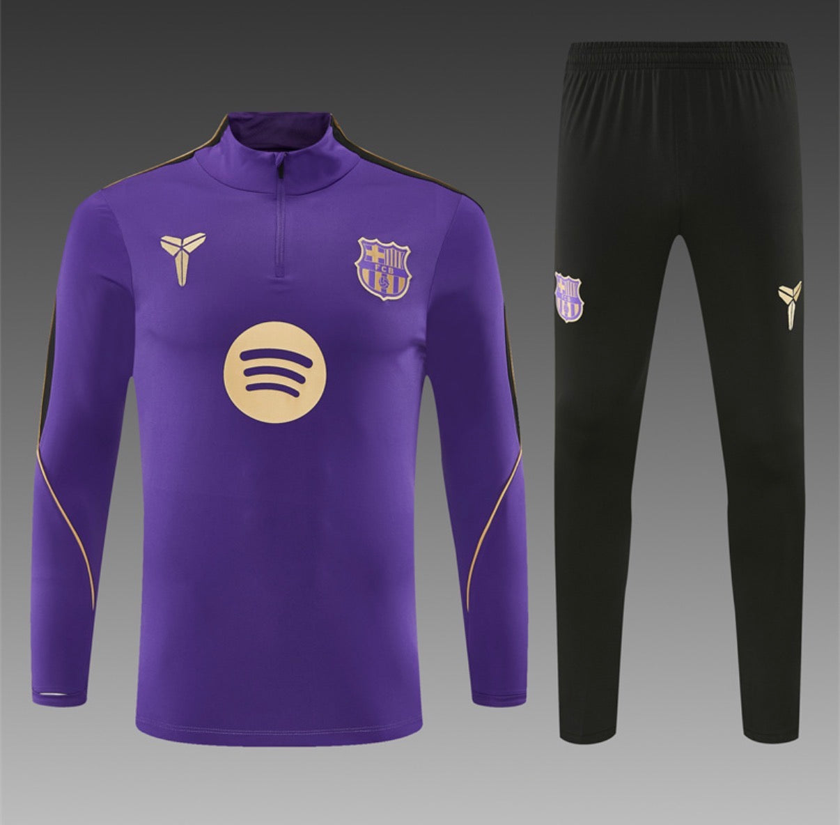 Ensemble FC Barcelone – Manches Longues 2026/27 (Violet)