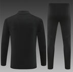 Ensemble Real Madrid Manches Longues noir crackle - dos