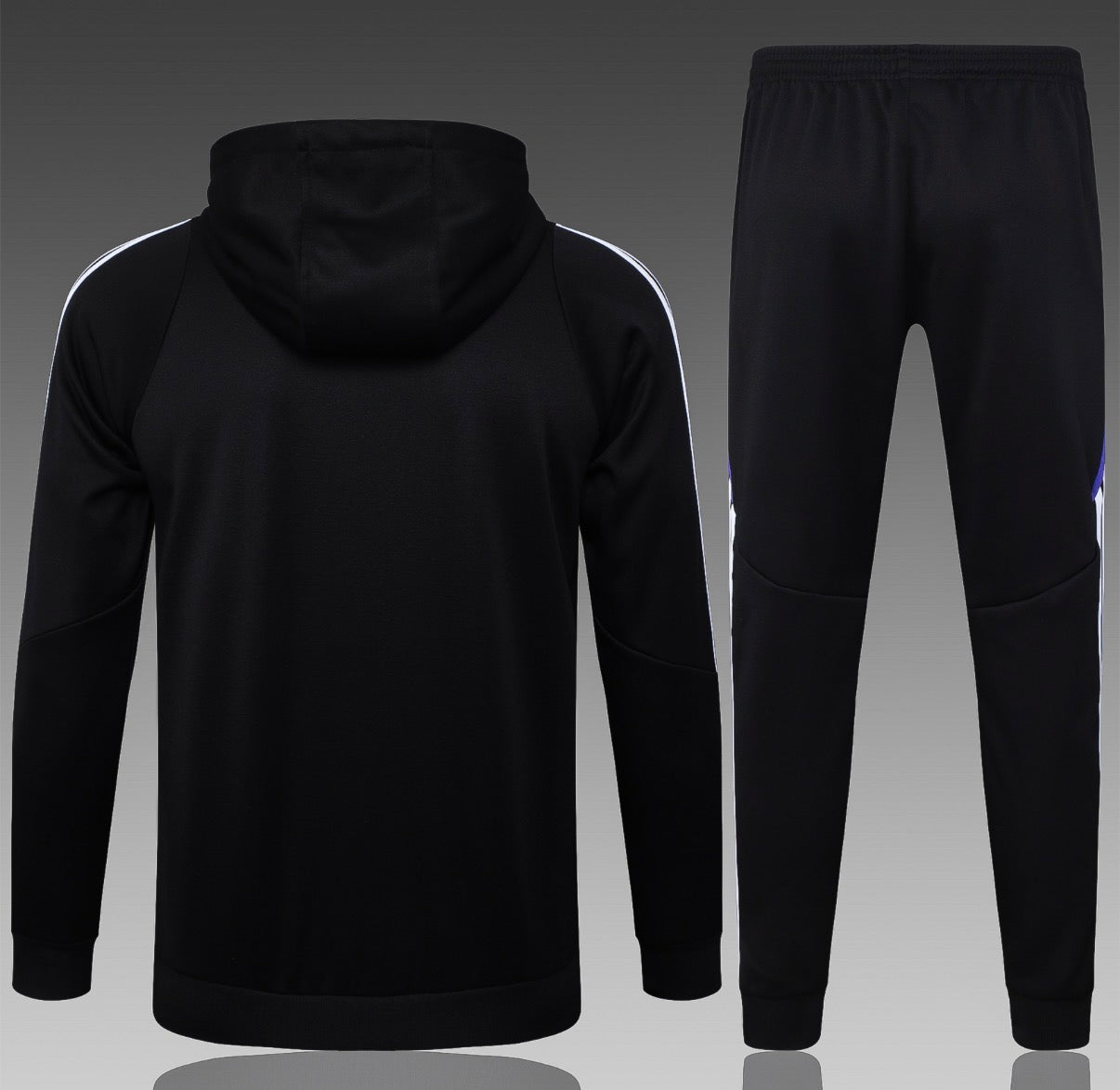 Ensemble Real Madrid Noir/Violet - dos
