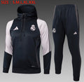 Ensemble Real Madrid Noir/Gris - face