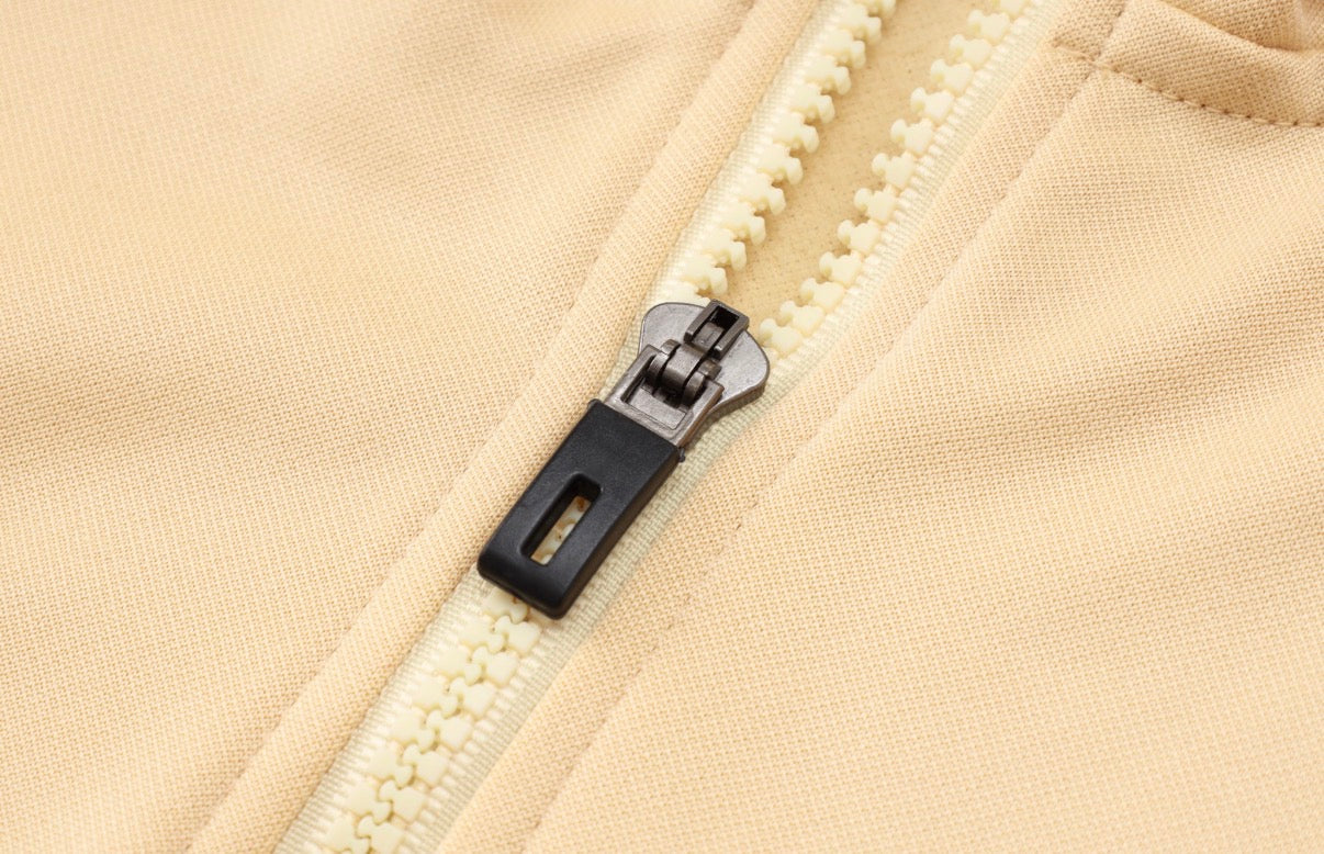 Ensemble Barcelone Beige - détail zip