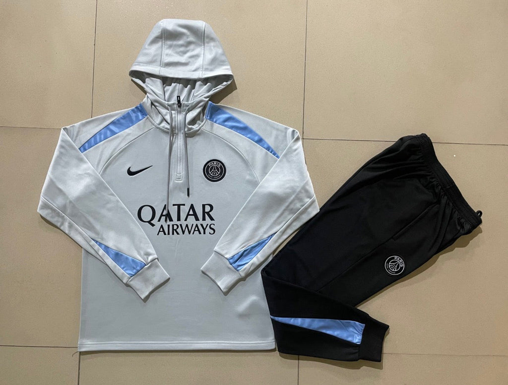 Ensemble PSG Blanc/Bleu - pack