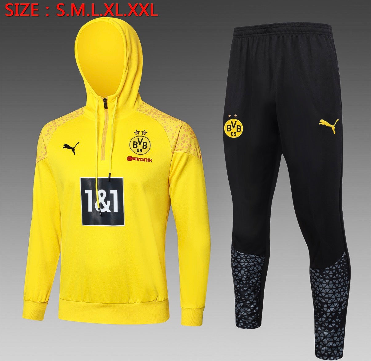 Ensemble Dortmund Jaune - face