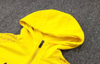 Ensemble Dortmund Jaune - détail capuche