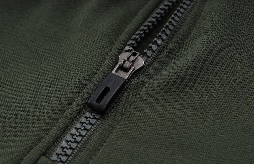Ensemble Barcelone Kaki - détail zip