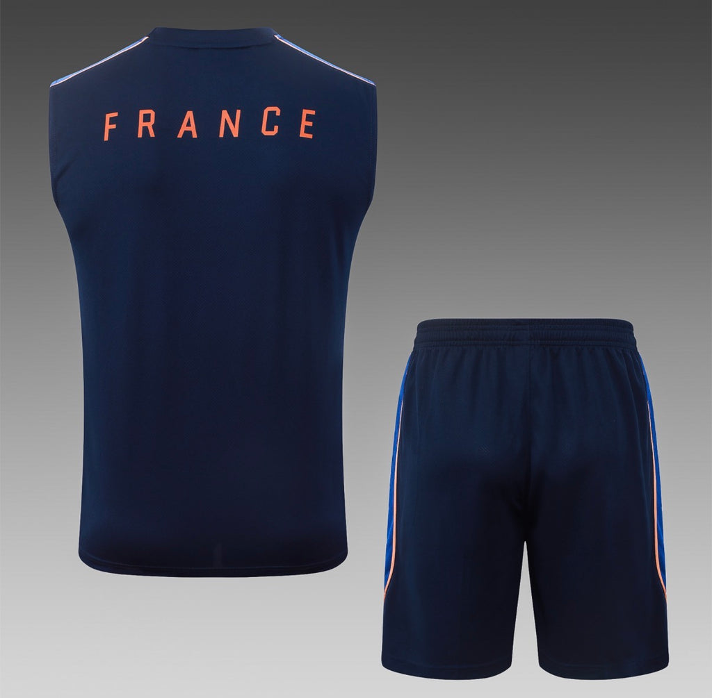 Ensemble Débardeur Short France dos