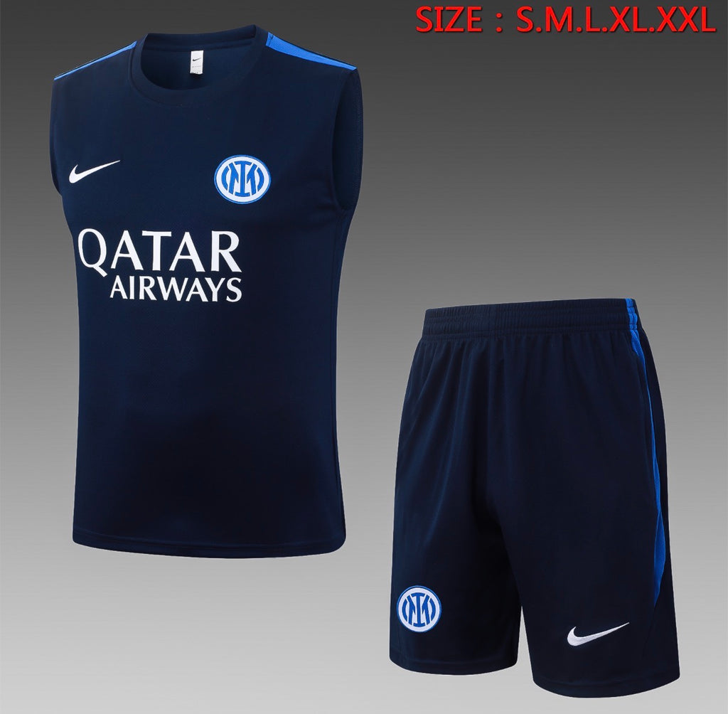 Ensemble Débardeur Short Inter Milan face
