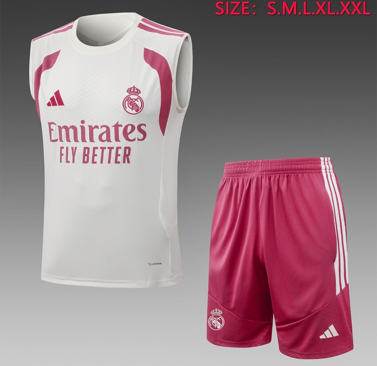 Ensemble Débardeur Short Real Madrid face