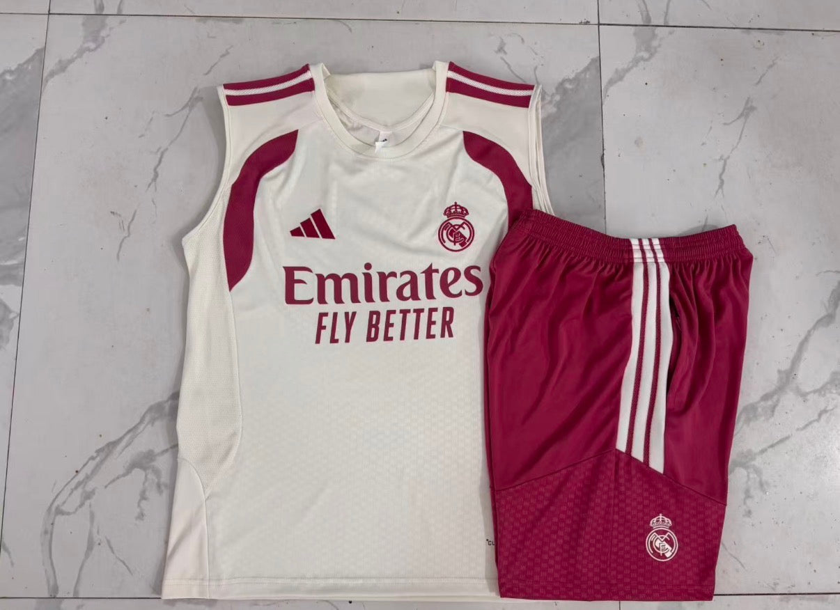 Ensemble Débardeur Short Real Madrid face marbre