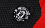Ensemble Débardeur Short Manchester United Noir détail badge