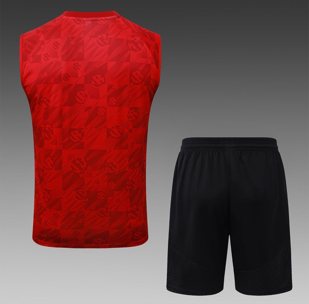 Ensemble Débardeur Short Liverpool Rouge dos