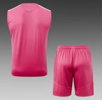 Ensemble Débardeur Short Real Madrid Rose dos