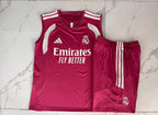 Ensemble Débardeur Short Real Madrid Rose face marbre