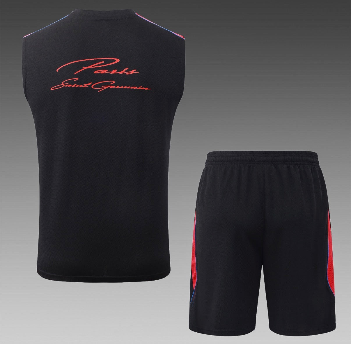 Ensemble Débardeur Short PSG Noir dos