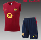 Ensemble Débardeur Short FC Barcelone Bordeaux face