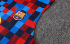 Ensemble Débardeur Short FC Barcelone Damier détail badge