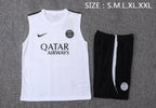 Ensemble Débardeur Short PSG Blanc face marbre