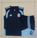 Ensemble Débardeur Short Argentine face marbre