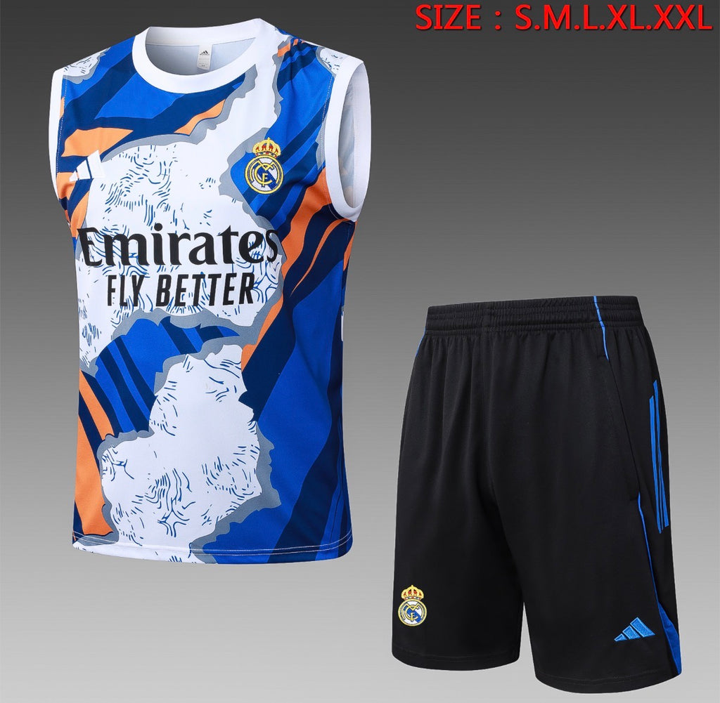 Ensemble Débardeur Short Real Madrid Concept face