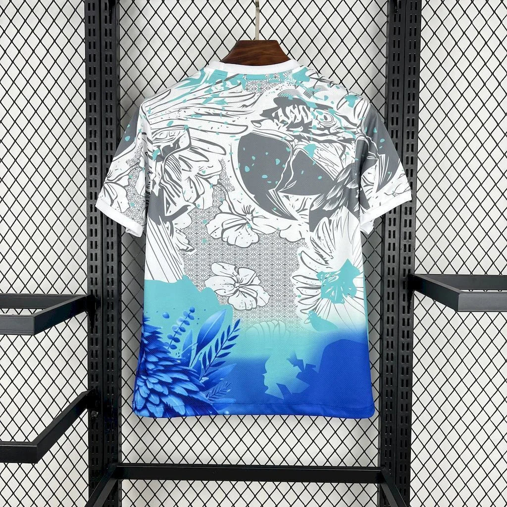 Maillot Brésil Concept Perroquet Bleu