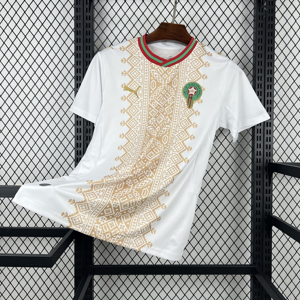 Maillot Maroc Blanc extérieur Coupe du monde 2026