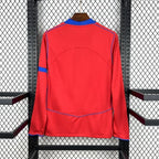 Maillot Rouge Paris 2025 Manches Longues